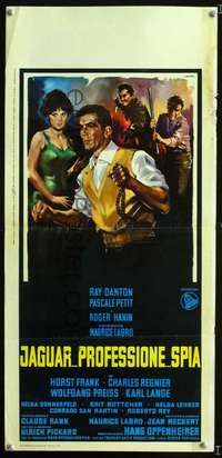 s538 CODE NAME JAGUAR Italian locandina movie poster '65 Ray Danton