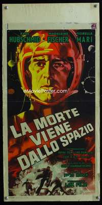 s548 DAY THE SKY EXPLODED Italian locandina movie poster '61 cool art!