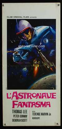 s581 INVASION OF THE NEPTUNE MEN Italian locandina movie poster '70 Sonny Chiba as Space Chief!