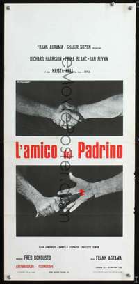 s588 HAND OF THE GODFATHER Italian locandina movie poster '72 Harrison