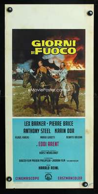 s617 LAST OF THE RENEGADES Italian locandina movie poster '66 Barker