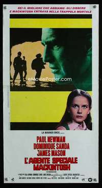 s625 MACKINTOSH MAN Italian locandina movie poster '73 Paul Newman
