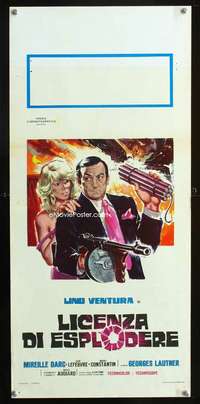 s619 LET'S NOT GET ANGRY Italian locandina movie poster R74 Ventura