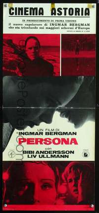 s649 PERSONA Italian locandina movie poster '67 Ingmar Bergman