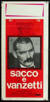 s669 SACCO & VANZETTI Italian locandina movie poster '71 anarchist!