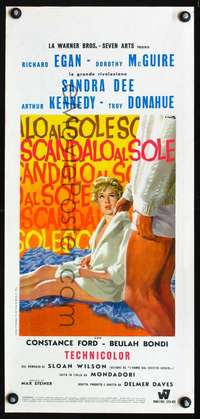 s689 SUMMER PLACE Italian locandina movie poster '59 different art!