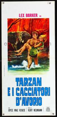 s696 TARZAN & THE SHE-DEVIL Italian locandina movie poster R70s cool!