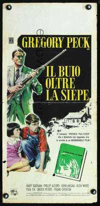 s704 TO KILL A MOCKINGBIRD Italian locandina movie poster '63 Peck