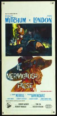 s720 WONDERFUL COUNTRY Italian locandina movie poster '59 cool art!