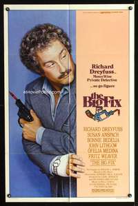 t065 BIG FIX one-sheet movie poster '78 detective Richard Dreyfuss!