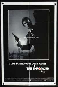 t222 ENFORCER one-sheet movie poster '76 Clint Eastwood is Dirty Harry!