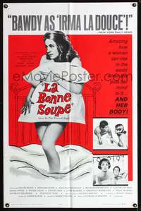 t355 LA BONNE SOUPE one-sheet movie poster '64 sexy French Annie Girardot!