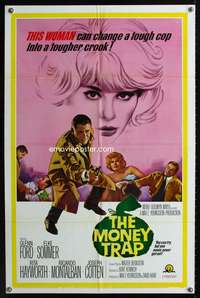 t415 MONEY TRAP one-sheet movie poster '65 Glenn Ford, Elke Sommer, Rita Hayworth
