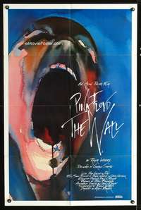 t712 WALL one-sheet movie poster '82 Pink Floyd, Roger Waters, rock & roll!