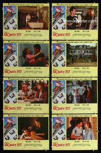 v378 MONEY PIT 8 English movie lobby cards '86 Spielberg, Tom Hanks
