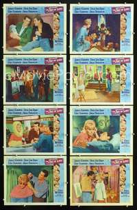 v027 ART OF LOVE 8 movie lobby cards '65 Dick Van Dyke, Elke Sommer