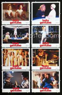 v031 BABY GENIUSES 8 movie lobby cards '99 Kathleen Turner, Bob Clark
