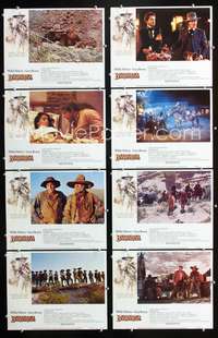v038 BARBAROSA 8 movie lobby cards '82 Willie Nelson, Gary Busey