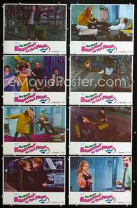 v039 BAREFOOT IN THE PARK 8 movie lobby cards '67 Redford, Jane Fonda