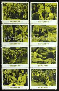 v066 BRIGADOON 8 movie lobby cards R62 Gene Kelly, Cyd Charisse