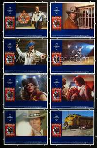 v068 BRONCO BILLY 8 movie lobby cards '80 Clint Eastwood, Sondra Locke