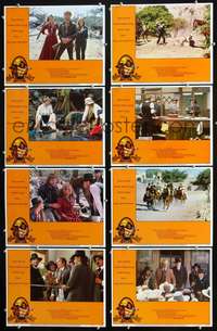 v083 CATTLE ANNIE & LITTLE BRITCHES 8 movie lobby cards '81 Diane Lane