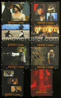 v104 COUNT OF MONTE CRISTO 8 movie lobby cards '02 Jim Caviezel