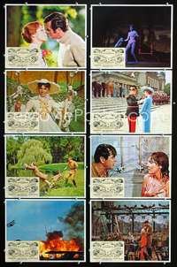 v117 DARLING LILI 8 movie lobby cards '70 Julie Andrews, Blake Edwards