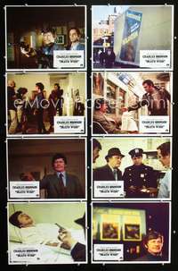 v124 DEATH WISH 8 int'l movie lobby cards '74 toughest Charles Bronson!