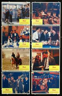 v133 DINER 8 movie lobby cards '82 Barry Levinson, Guttenberg, Rourke