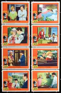 v137 DO NOT DISTURB 8 movie lobby cards '65 Doris Day, Rod Taylor