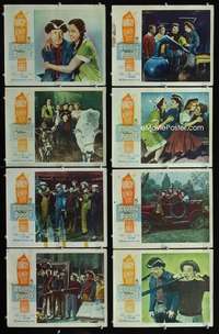 v166 FEUDIN' FOOLS 8 movie lobby cards '52 Leo Gorcey & The Bowery Boys
