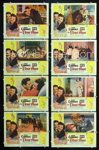 v172 FIRST TIME 8 movie lobby cards '52 Robert Cummings, Barbara Hale