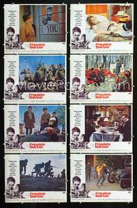 v193 FRAULEIN DOKTOR 8 movie lobby cards '69 Suzy Kendall, Kenneth More