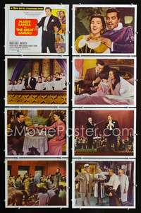 v226 GREAT CARUSO 8 movie lobby cards R70 Mario Lanza, Ann Blyth