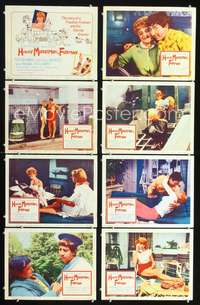 v241 HARVEY MIDDLEMAN, FIREMAN 8 movie lobby cards '65 Freudian sex!