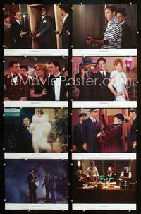 v282 JOHNNY DANGEROUSLY 8 color 11x14 movie stills '84 Michael Keaton