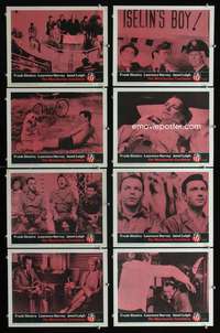 v343 MANCHURIAN CANDIDATE 8 movie lobby cards '62 Frank Sinatra