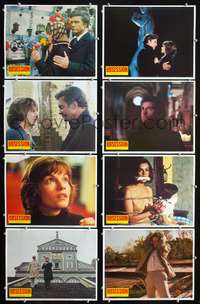 v424 OBSESSION 8 movie lobby cards '76 De Palma, Genevieve Bujold