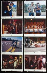 v474 RAISING ARIZONA 8 movie lobby cards '87 Coen Brothers, Nick Cage