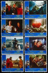 v564 TIME BANDITS 8 movie lobby cards '81 John Cleese, Sean Connery