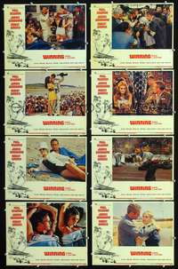 v610 WINNING 8 movie lobby cards '69 Paul Newman, Indy car racing!