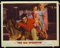 w107 BIG OPERATOR movie lobby card #7 '59 Steve Cochran, Mamie Van Doren