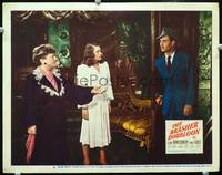 w140 BRASHER DOUBLOON #8 movie lobby card '47 George Montgomery, Nancy Guild