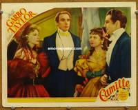 w161 CAMILLE movie lobby card '37 Greta Garbo, Robert Taylor