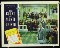 w200 COUNT OF MONTE CRISTO movie lobby card #3 R48 Robert Donat gets his vengeance!