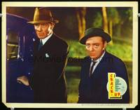 w202 CRACK-UP movie lobby card '36 Peter Lorre & Ralph Morgan 2-shot!