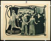 w209 CROSSED WIRES movie lobby card '23 Gladys Walton pretends to be a rich lady!