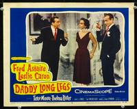 w212 DADDY LONG LEGS movie lobby card #8 '55 Fred Astaire, Leslie Caron