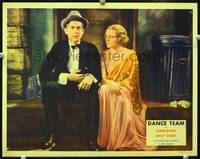 w214 DANCE TEAM movie lobby card '32 James Dunn & Sally Eilers 2-shot!